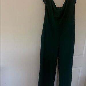 Express green jumpsuit.